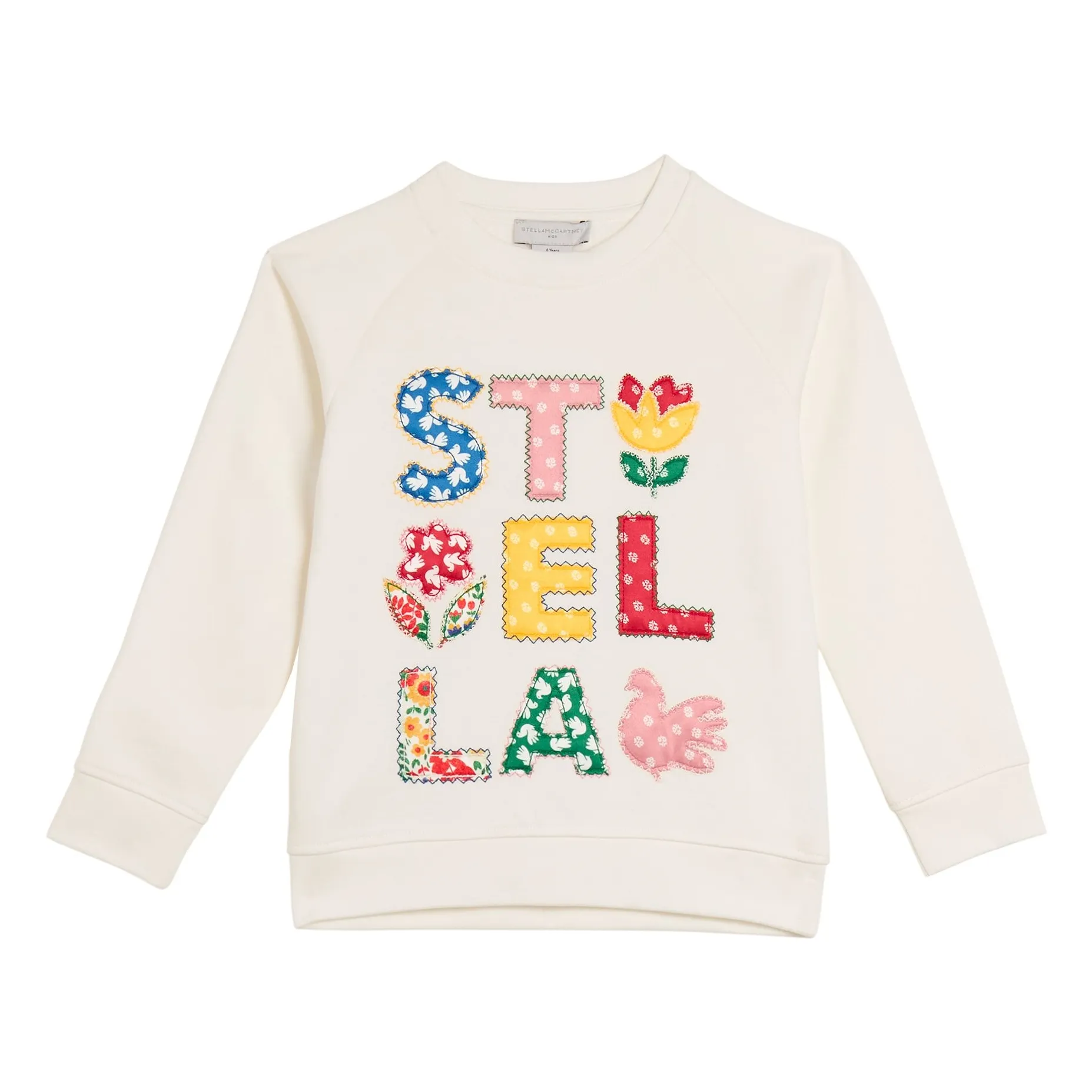 Stella Mccartney Kids Ivory Stella Sweatshirt