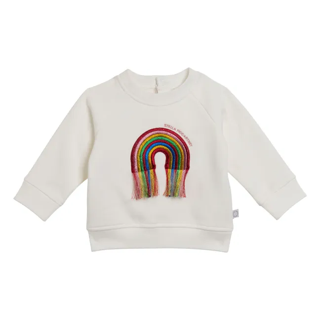 Sweat Arc-en-Ciel | Ivoire