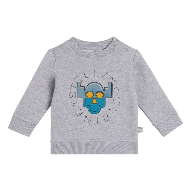 Superhero sweatshirt | Heather grey
