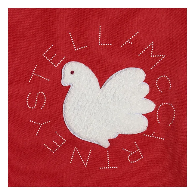 Sweat Cygne | Rouge