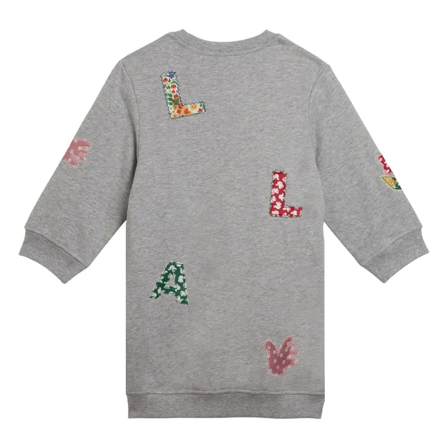 Robe Sweat Stella | Gris chiné