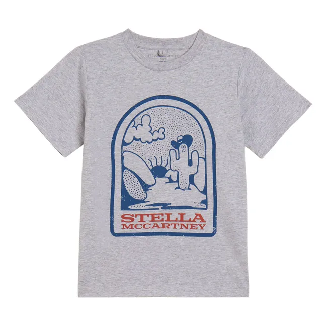 T-shirt Stella Cactus | Gris chiné