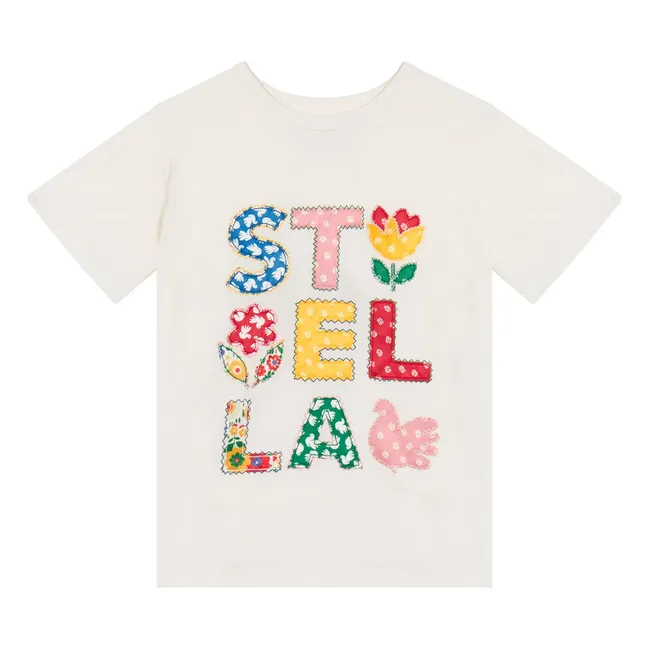 Camiseta Stella Algodón orgánico | Marfil