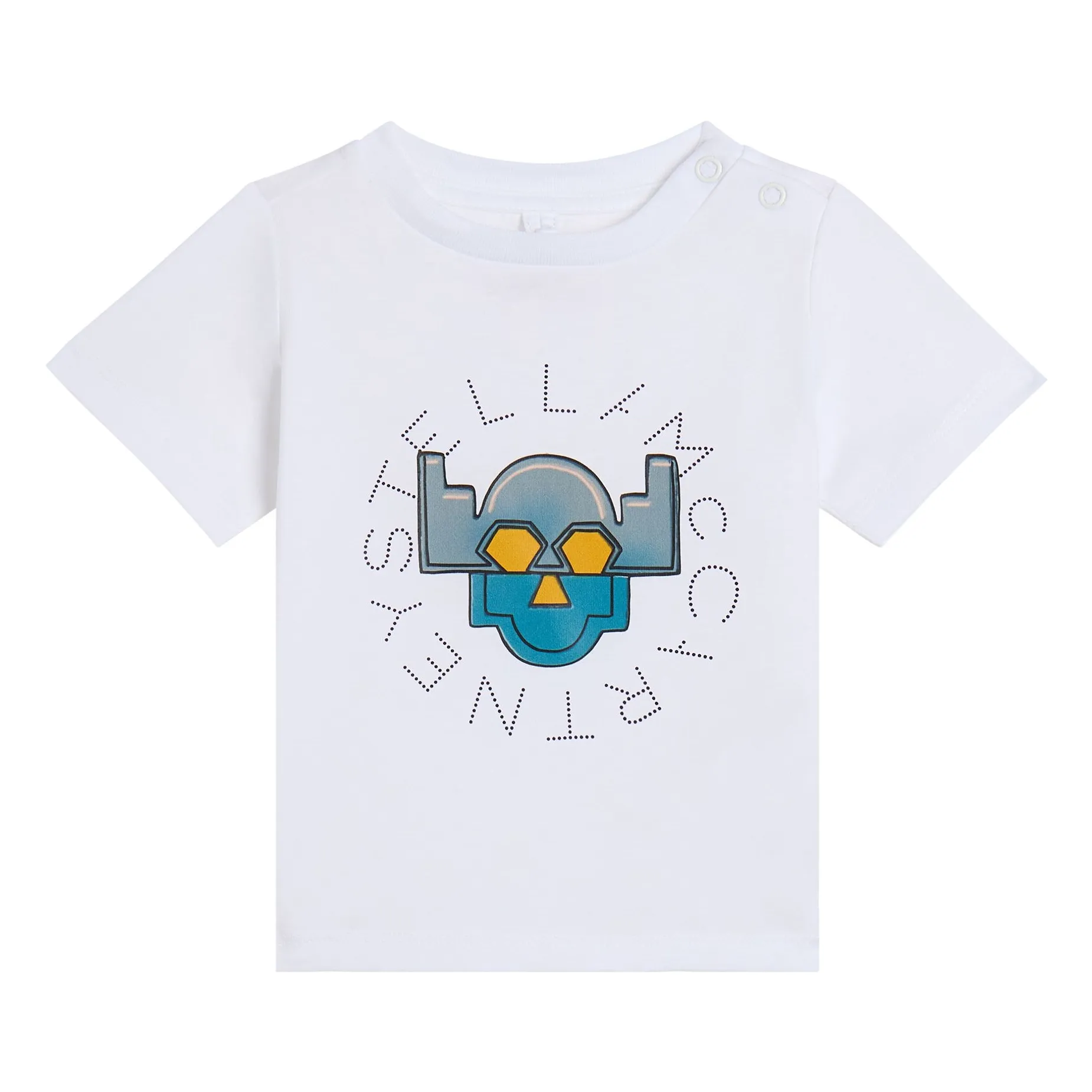 Stella Mccartney Kids White Superhero T-Shirt Stella Mccartney