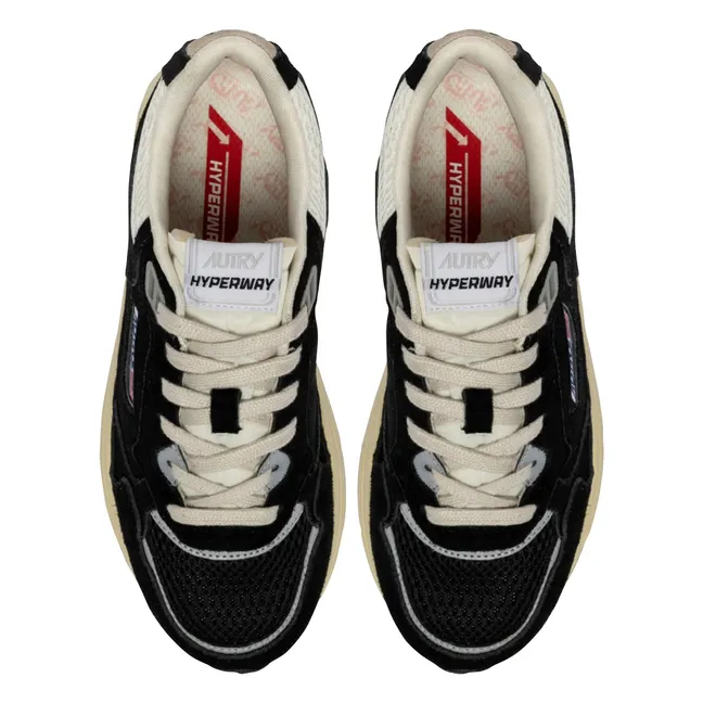 Zapatillas de ante Hyperway Low | Negro