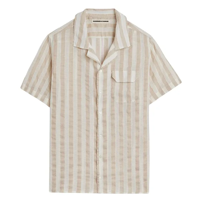 Camisa de rayas Guarda Lotie | Beige