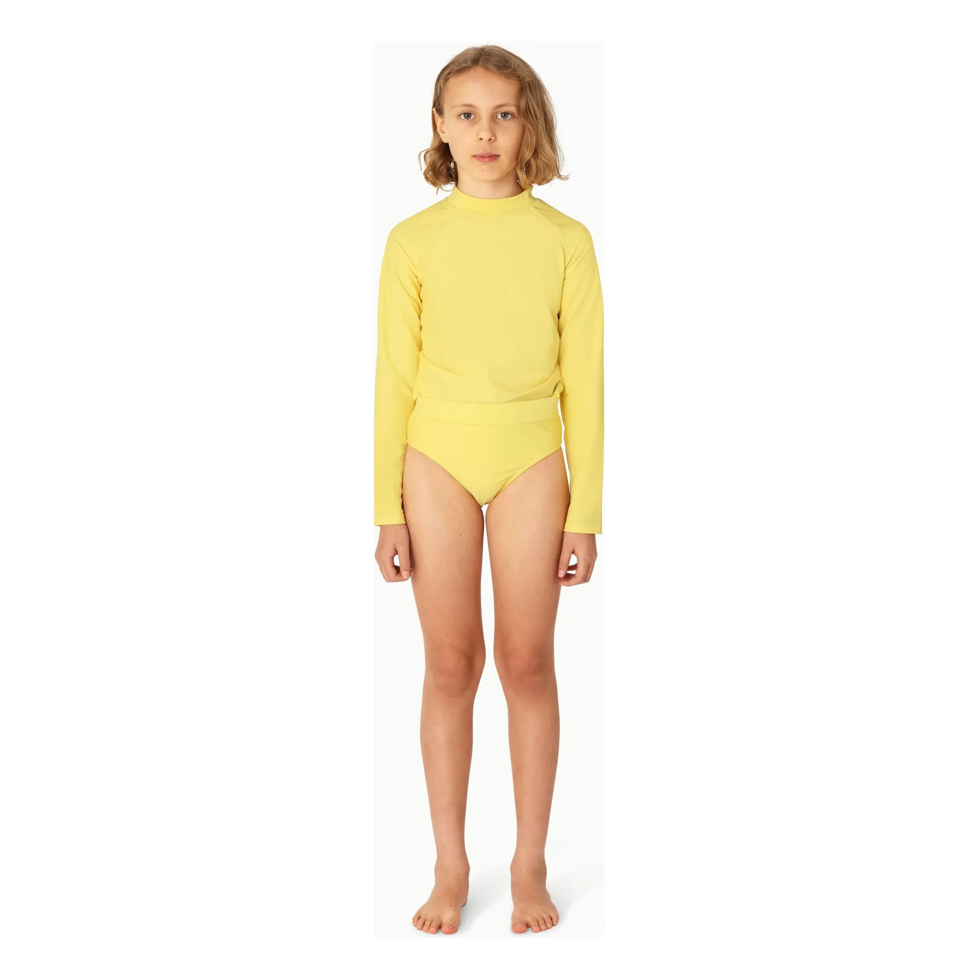 T-shirt Anti-UV Blake | Jaune citron- Image produit n°1