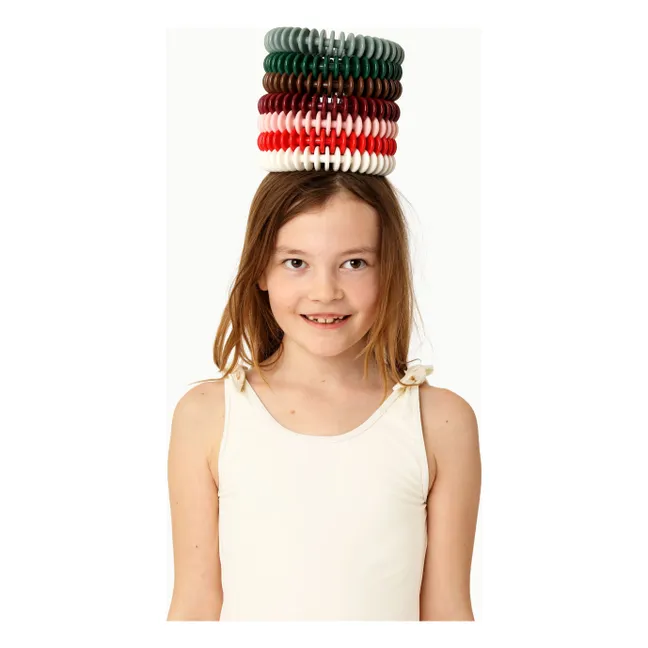 Anneaux de plongée Albert - Set de 4 | Vert