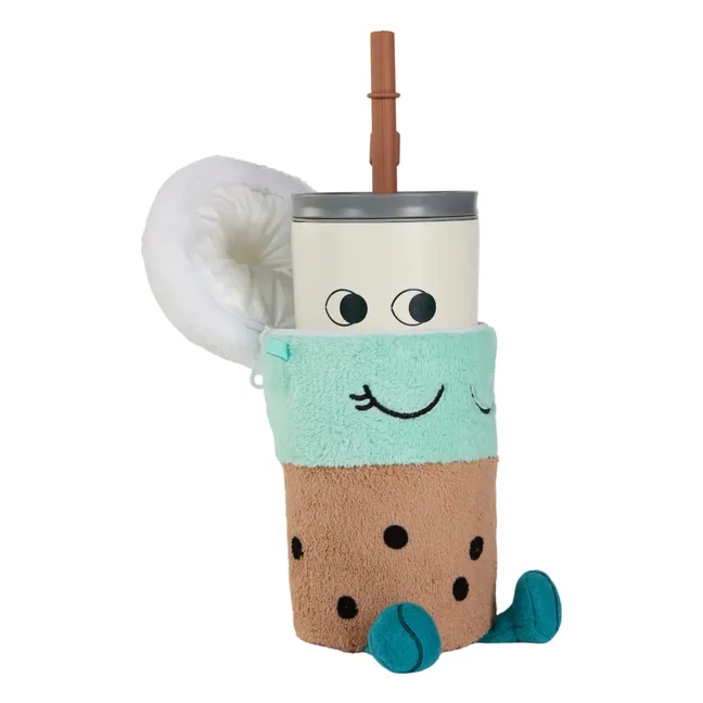 Isothermal cup with Beanie cover | Blue
