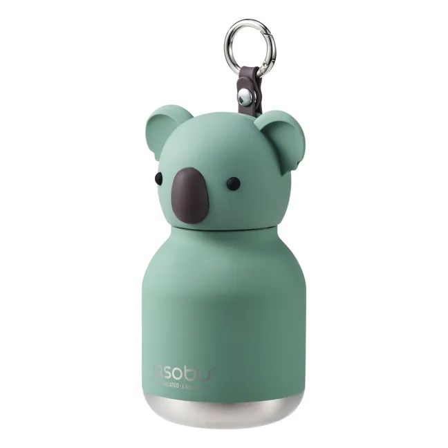 Mini gourde en inox Koala | Gris
