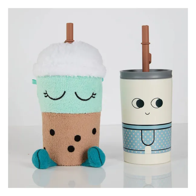 Gobelet isotherme avec sa housse Beanie | Bleu