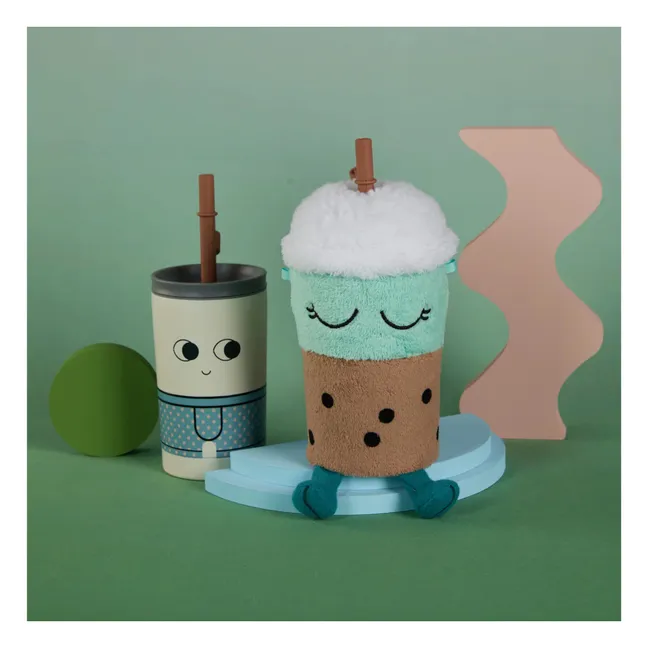 Isothermal cup with Beanie cover | Blue