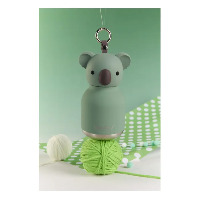 Koala stainless steel mini flask | Grey