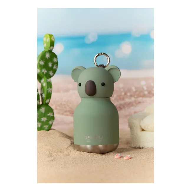 Mini gourde en inox Koala | Gris