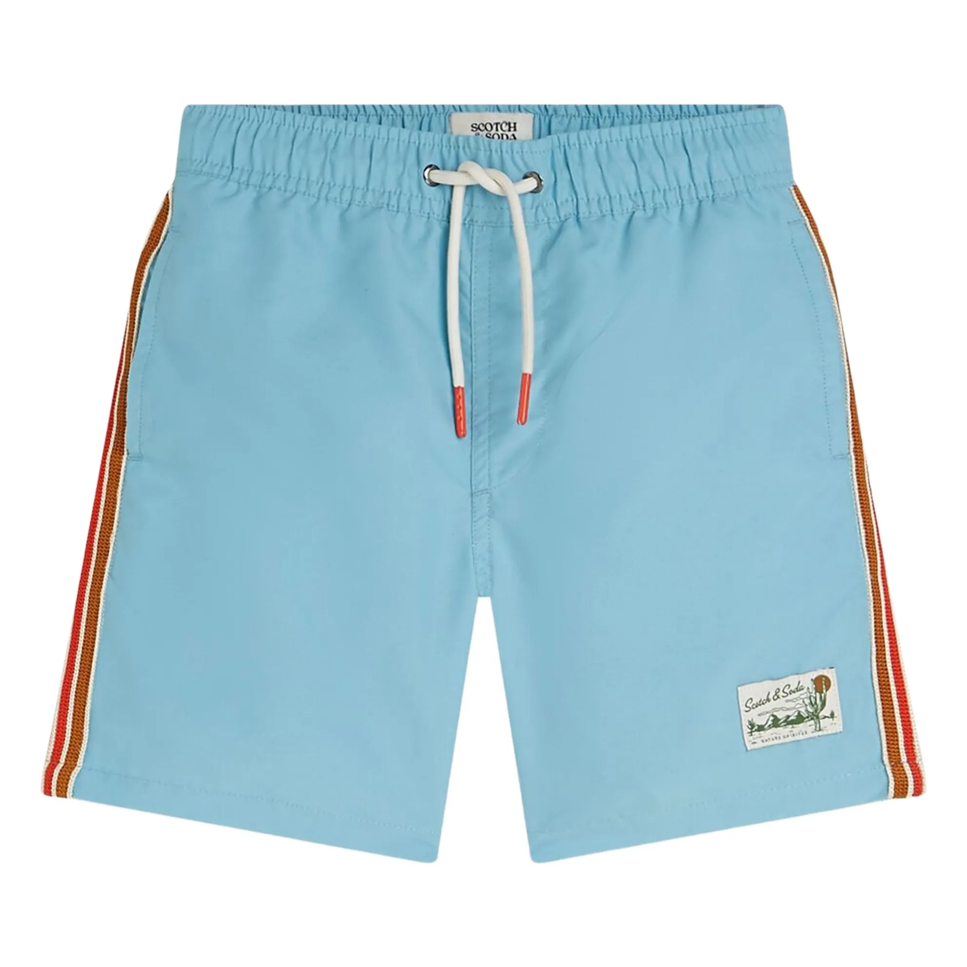 Scotch & Soda Light Blue Magic Swim Shorts