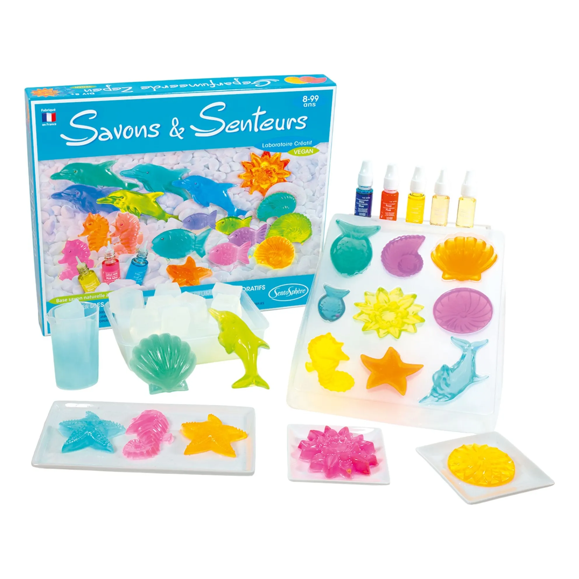 Sentosphère Multicoloured Creative Soaps And Fragrances Kit
