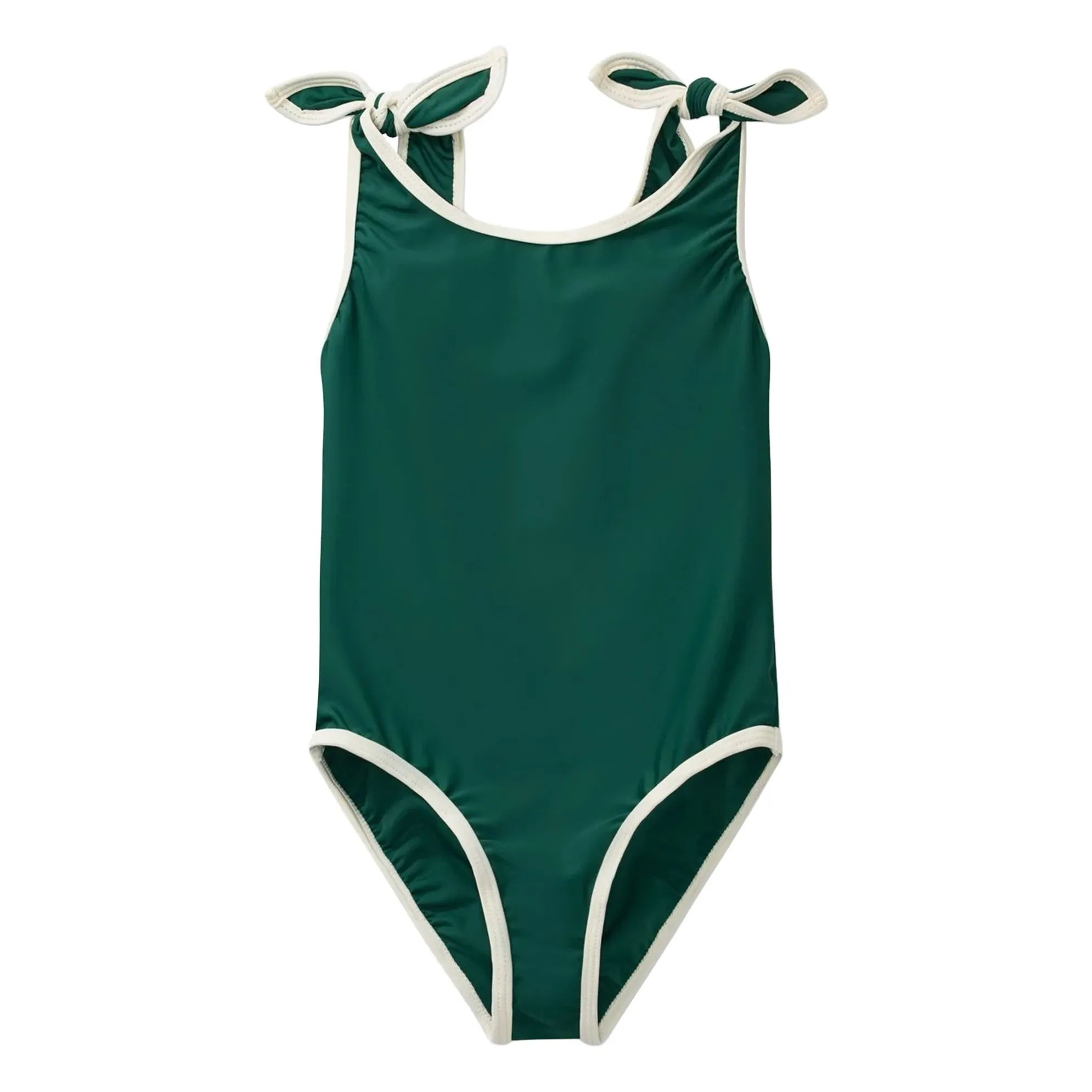 Petites Pommes Dark Green Elizabeth Swimsuit