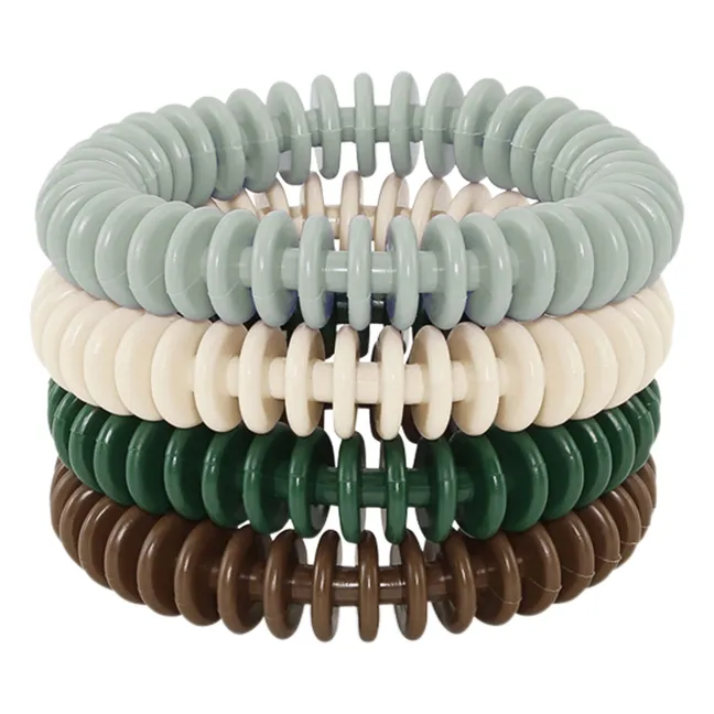 Anneaux de plongée Albert - Set de 4 | Vert