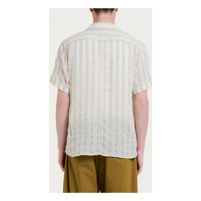 Camisa de rayas Guarda Lotie | Beige