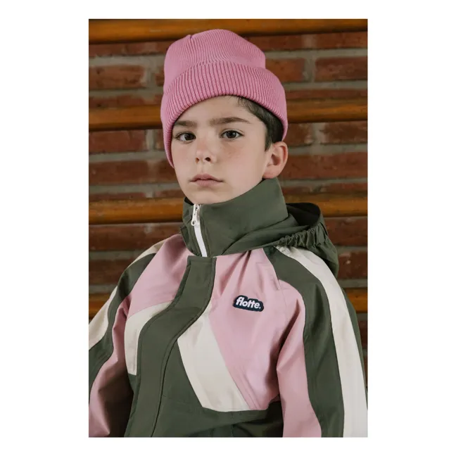 Bomber Imperméable Abbessito Fibres Recyclées | Kaki