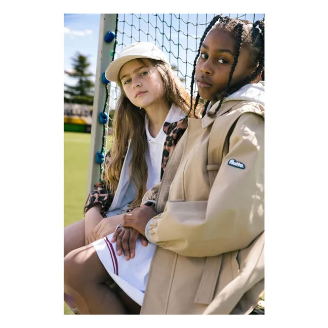 Richelito waterproof windbreaker | Sand