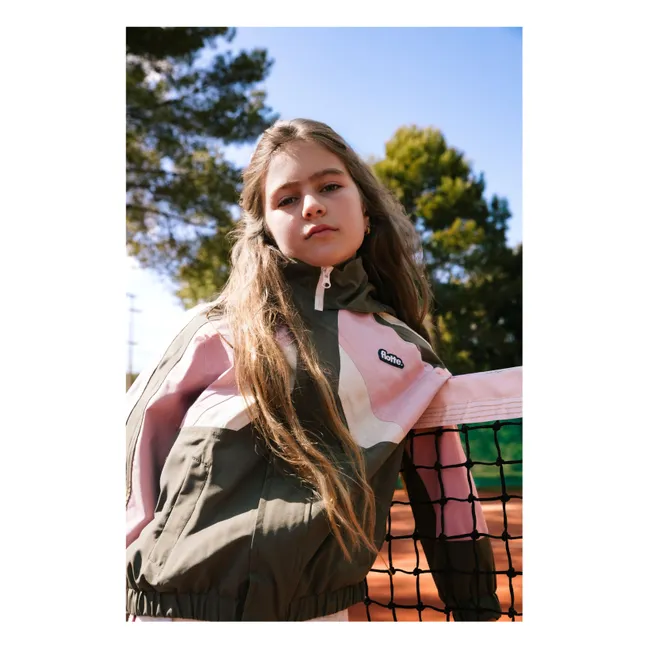 Bomber Imperméable Abbessito Fibres Recyclées | Kaki