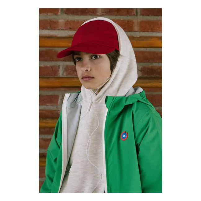 Cortaviento impermeable Bastille Fibras recicladas | Verde