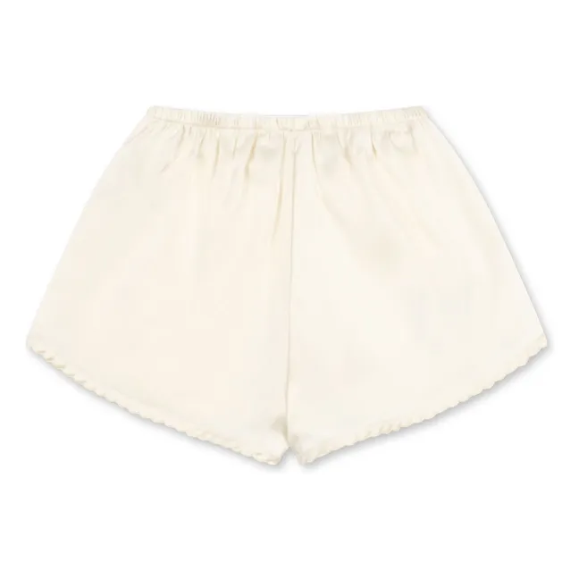 Short Brodé Sheeny | Ecru