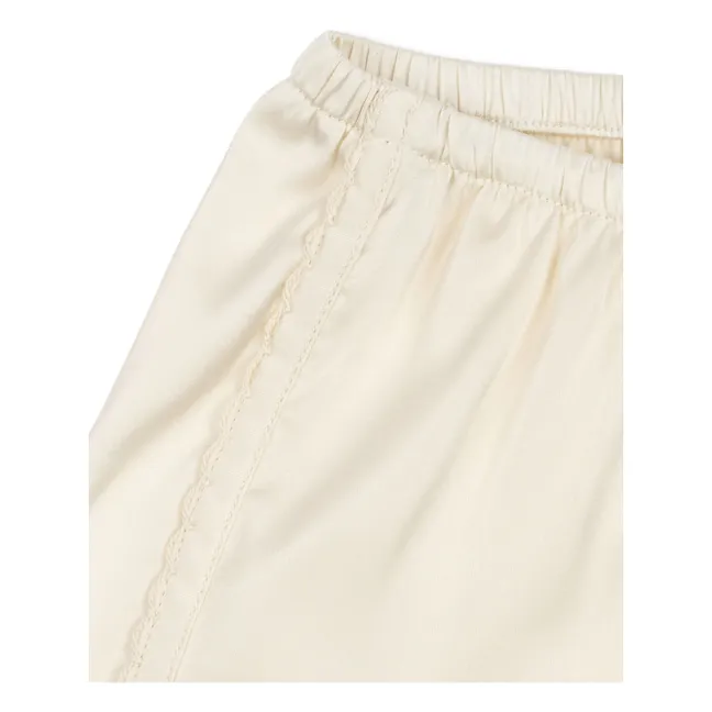 Short Brodé Sheeny | Ecru