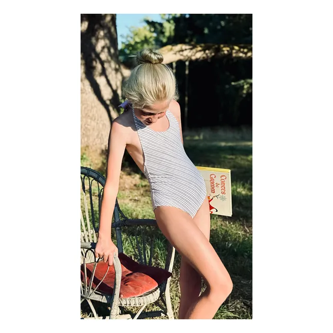 Maillot de Bain Zita Fleuri Fibres Recyclées Soor Ploom X Canopea | Lilac
