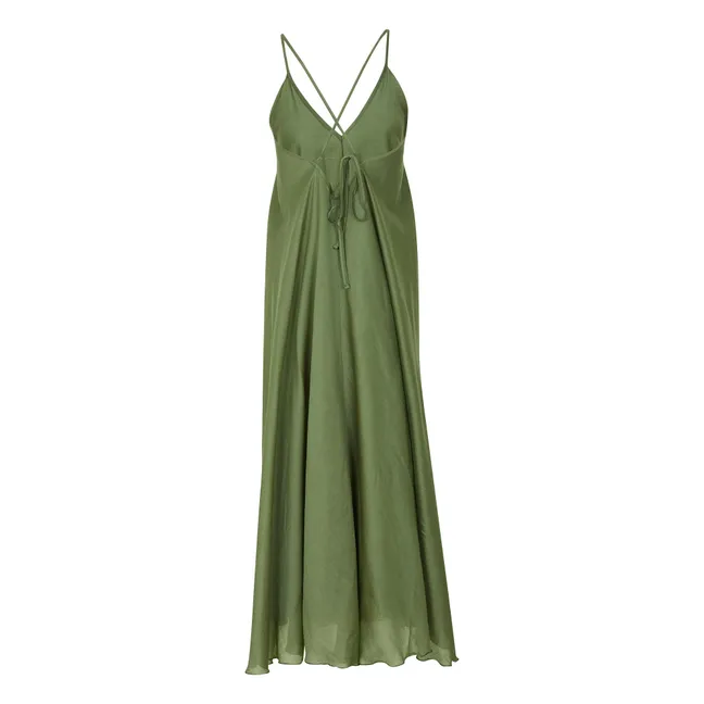 Robe Ample Megane | Vert kaki