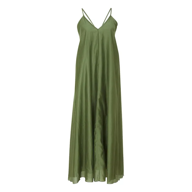 Robe Ample Megane | Vert kaki