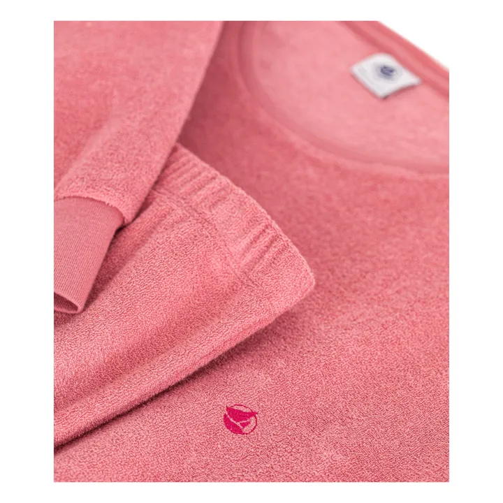 Conjunto de pijama Bouclette Eponge - Colección Mujer  | Rosa- Imagen del producto n°1