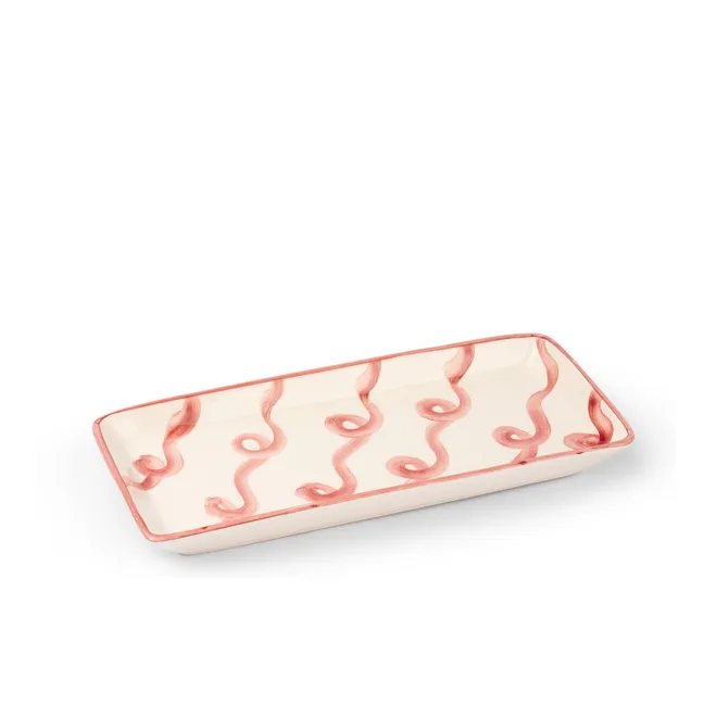 Plat rectangulaire Olaf | Rose