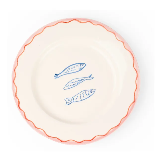 Assiette Calypso  | Rose