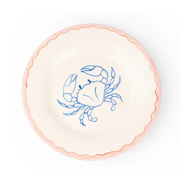 Assiette Calypso  | Rose