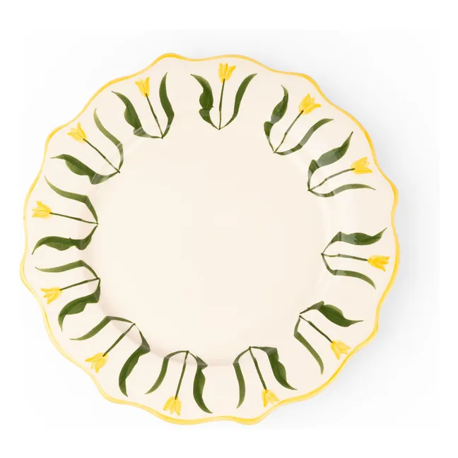 Fan Fan plate | Yellow