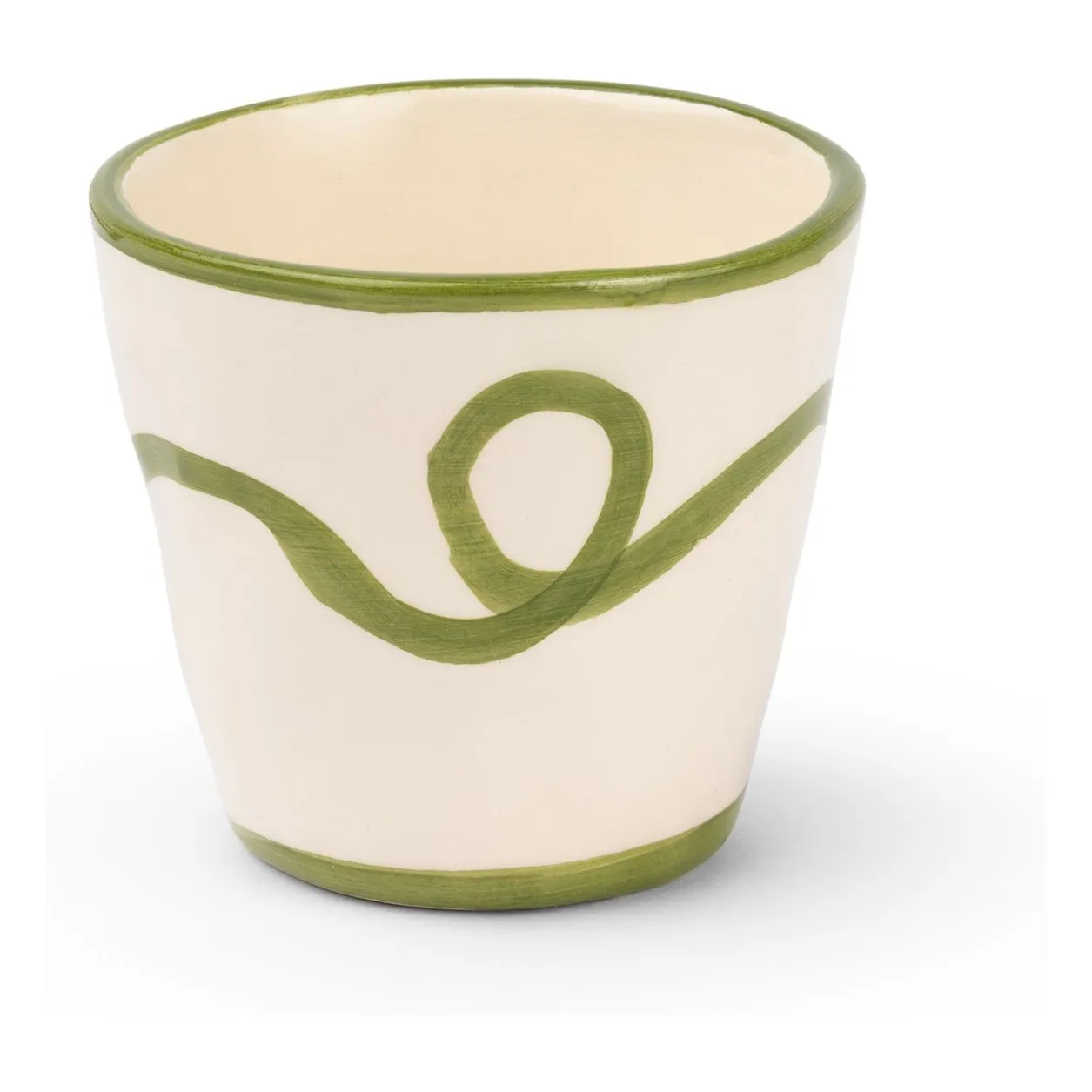 Tasse à expresso Olaf  | Vert acide- Image produit n°0