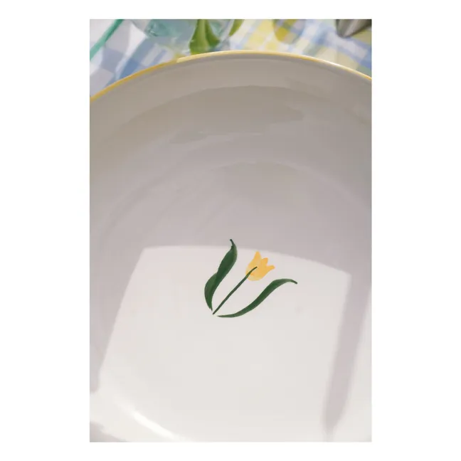 Plat Fan Fan  | Jaune