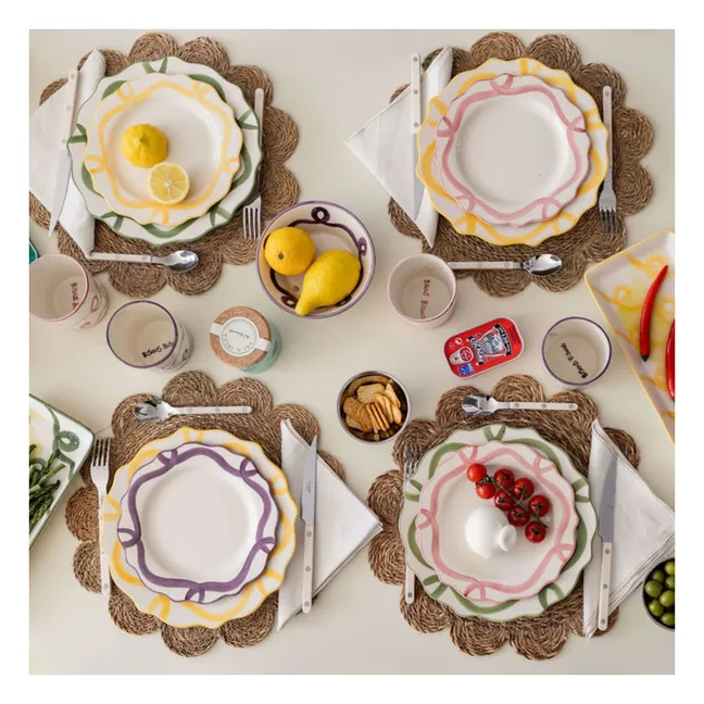 Assiette Olaf  | Vert acide