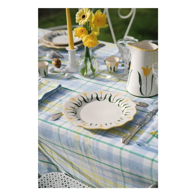Fan Fan plate | Yellow