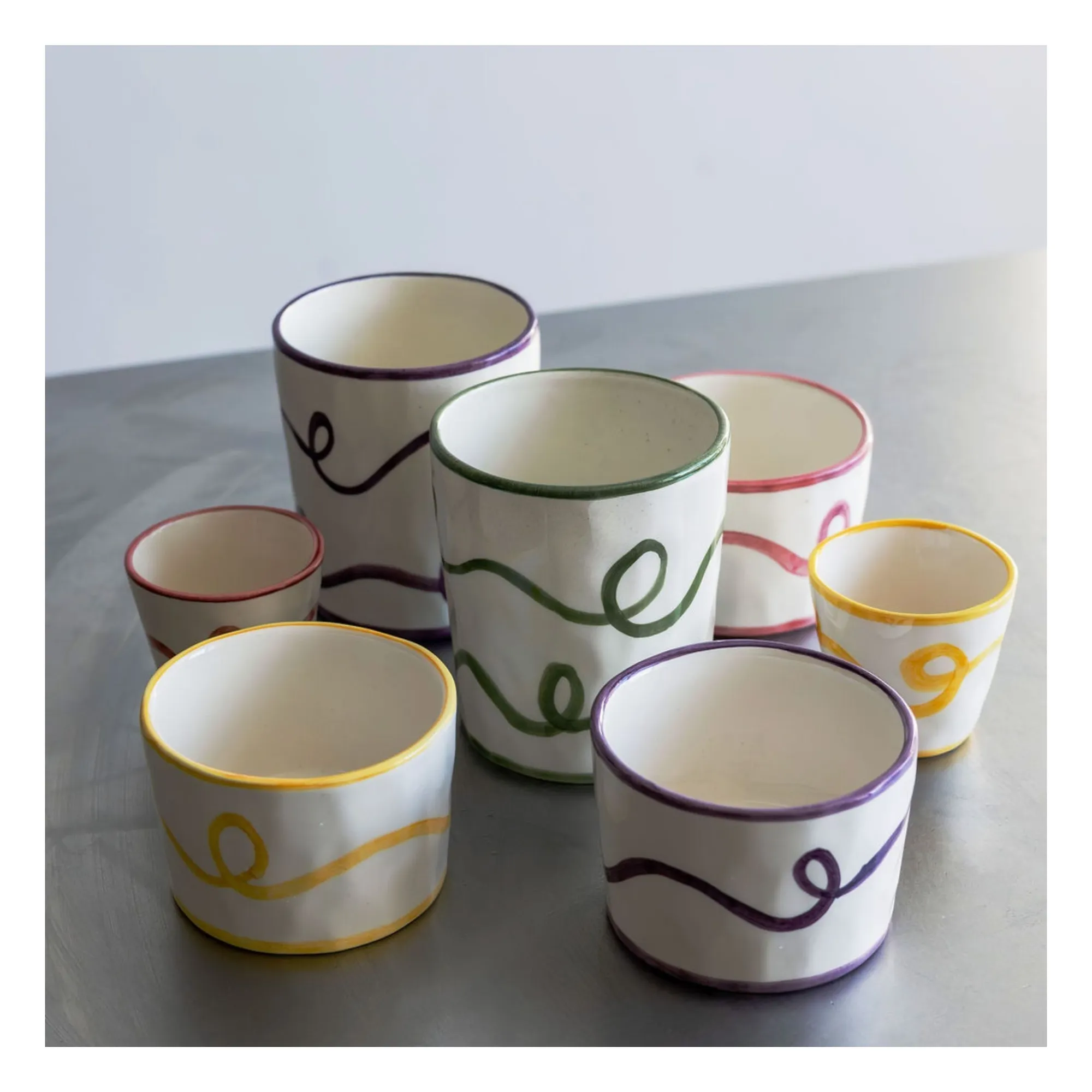 Tasse à expresso Olaf  | Vert acide- Image produit n°4
