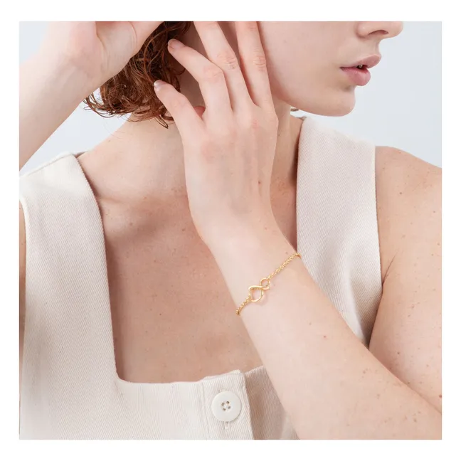 Bracelet Mini Infini Vermeil | Doré