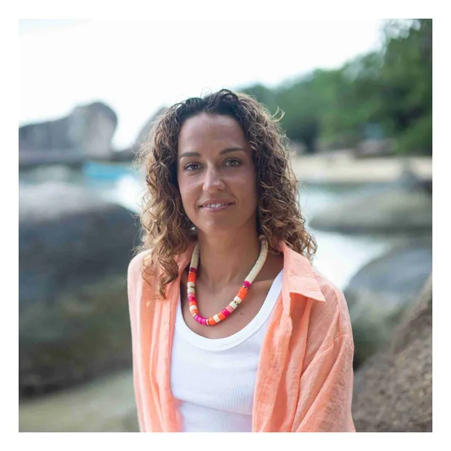 Collier Praia Laranja Ivoire | Ivoire