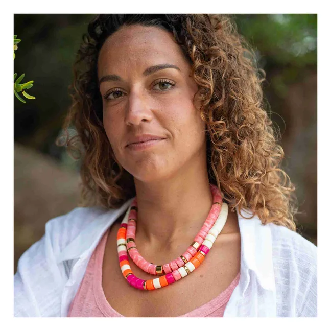 Collier Praia Laranja Ivoire | Ivoire
