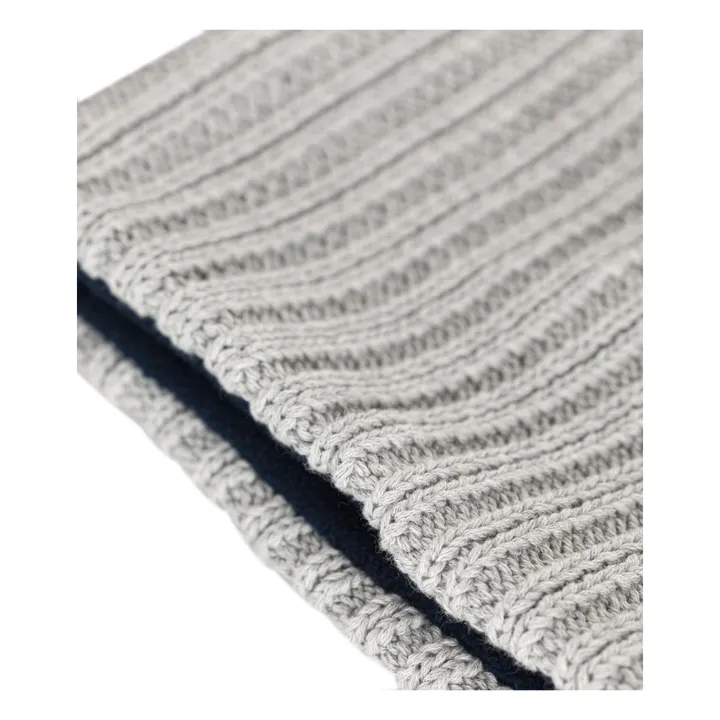 Petit Bateau Fleecelined Snood Grey Smallable