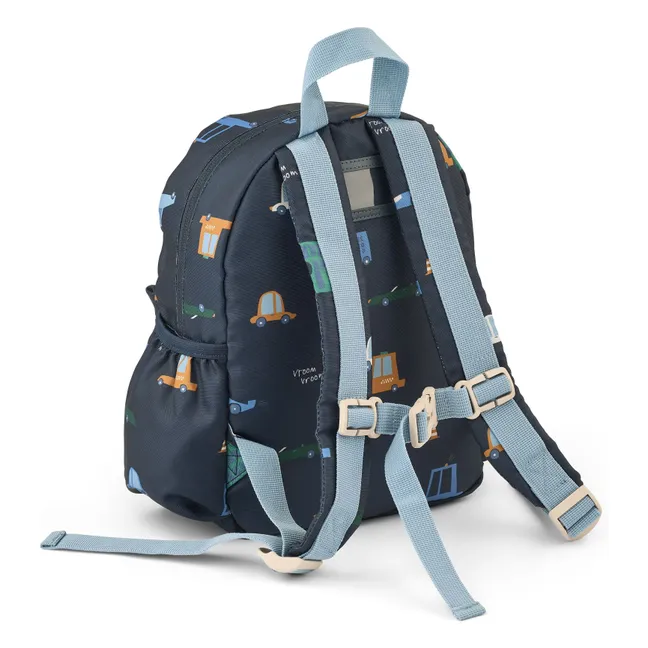 Mochila para coche Andreas Fibra reciclada | Azul Marino