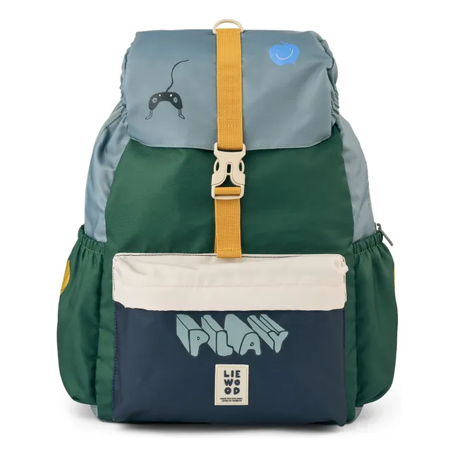 Mochila Johnny Play Fibra Reciclada | Verde