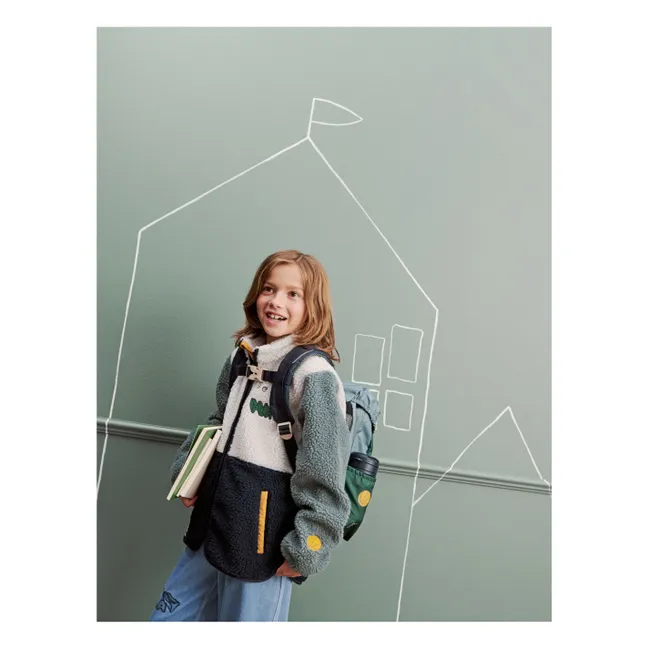 Nolan Play Jacke aus recycelten Fasern, Sherpa-ähnlich | Grün