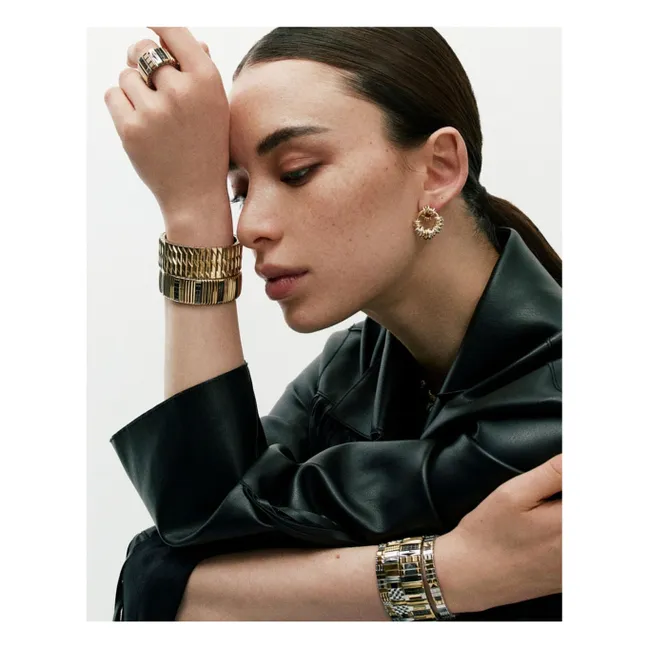 Earrings Klik Rings | Gold/Silver
